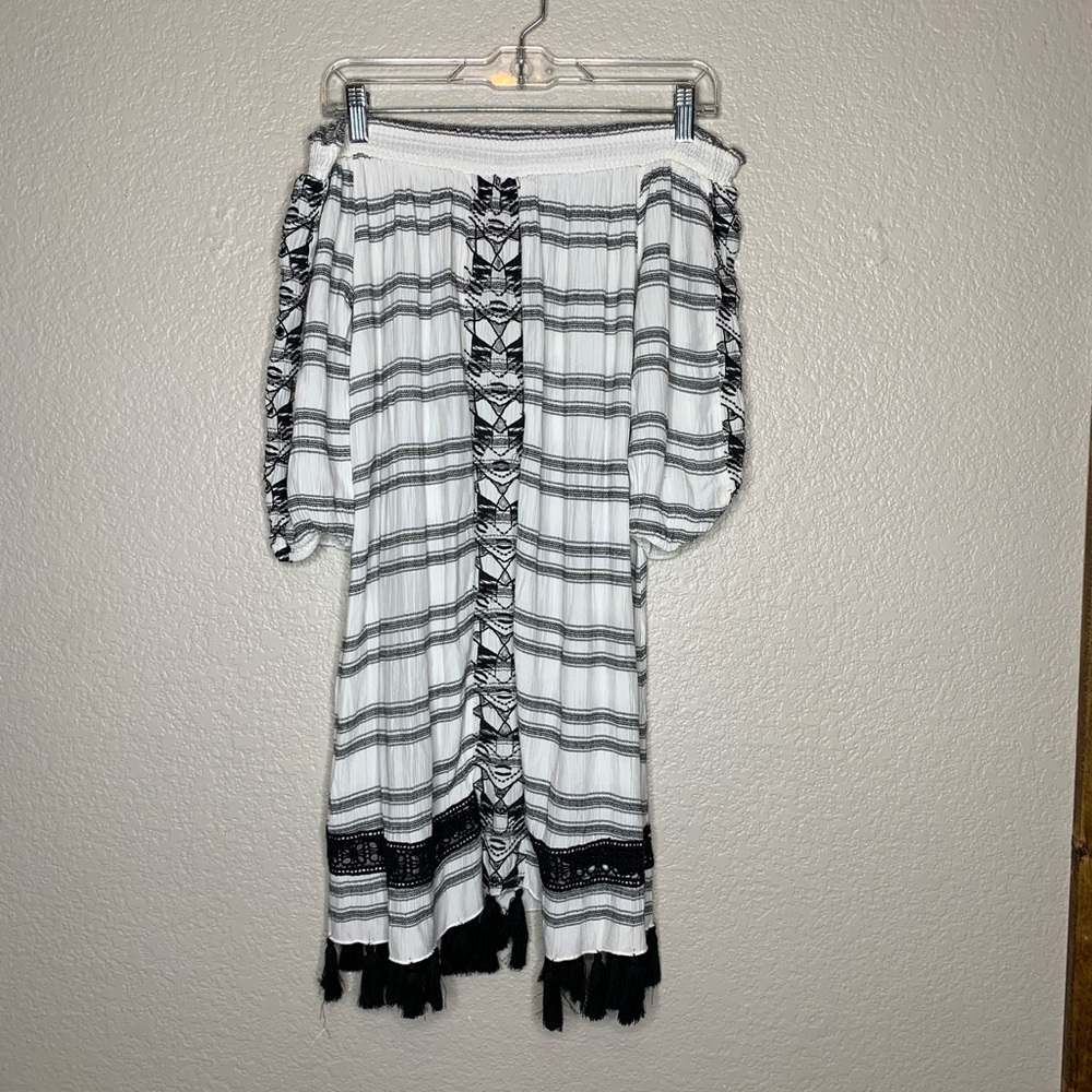 muche et muchette woven tassel dress coverup - Picture 3 of 8